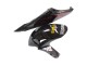 2006-2007 Glossy Black Yellow Red Flame Honda CBR1000RR Motorcycle Fairings UK Stores
