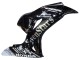 2006-2007 Glossy Black Gold SevenStars Honda CBR1000RR Motorcycle Fairings UK Stores
