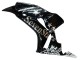 2006-2007 Glossy Black Gold SevenStars Honda CBR1000RR Motorcycle Fairings UK Stores