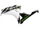 2006-2007 White Green Glossy Black Honda CBR1000RR Motorcycle Fairing UK Stores