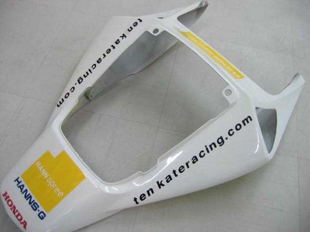 2006-2007 White Green Glossy Black Hannspree 52 Honda CBR1000RR Motorcycle Fairings UK Stores