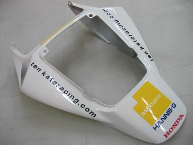 2006-2007 White Green Glossy Black Hannspree 52 Honda CBR1000RR Motorcycle Fairings UK Stores