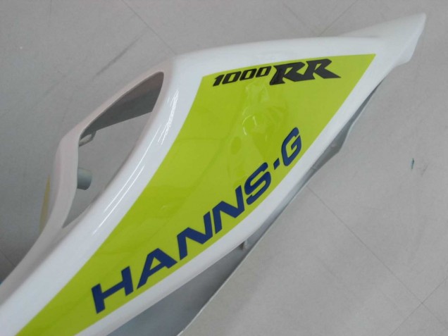 2006-2007 White Green Glossy Black Hannspree 52 Honda CBR1000RR Motorcycle Fairings UK Stores