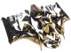 2006-2007 Gold Glossy Black Honda CBR1000RR Motorcycle Fairings UK Stores
