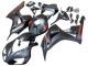 2006-2007 Matte Black Red Decals Honda CBR1000RR Motorcycle Fairings UK Stores