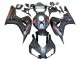 2006-2007 Matte Black Red Decals Honda CBR1000RR Motorcycle Fairings UK Stores