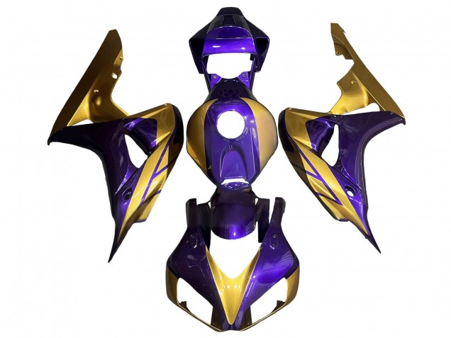 2006-2007 Gold Purple Honda CBR1000RR Motorcycle Fairings UK Stores