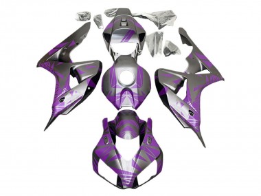 2006-2007 Silver Light Purple Honda CBR1000RR Motorcycle Fairings UK Stores