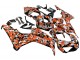 2006-2007 Black Orange Silver Camouflage Honda CBR1000RR Motorcycle Fairings UK Stores