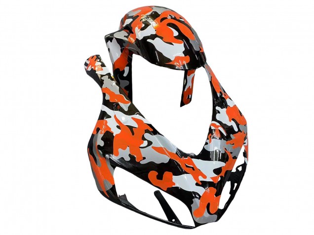 2006-2007 Black Orange Silver Camouflage Honda CBR1000RR Motorcycle Fairings UK Stores