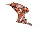 2006-2007 Black Orange Silver Camouflage Honda CBR1000RR Motorcycle Fairings UK Stores