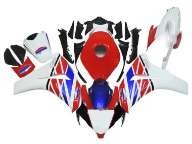 2006-2007 White Red Blue Honda CBR1000RR Motorcycle Fairings UK Stores