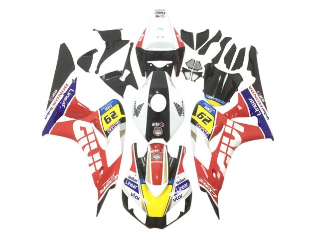 2006-2007 White Red Yellow Blue Black Givi Elf UniBat 29 Honda CBR1000RR Motorcycle Fairings UK Stores