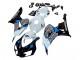 2006-2007 White Blue Glossy Black Honda CBR1000RR Motorcycle Fairing UK Stores