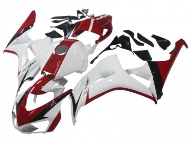 2006-2007 White Red Glossy Black Honda CBR1000RR Motorcycle Fairing Kits UK Stores