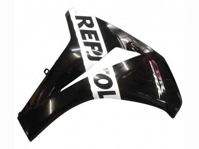2008-2011 Glossy Black White Repsol 93 Honda CBR1000RR Motorcycle Fairings UK Stores