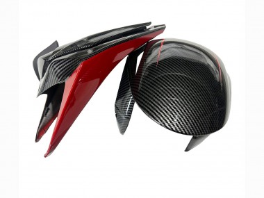 2008-2011 Black Carbon Fiber Red Honda CBR1000RR Motorcycle Fairings UK Stores