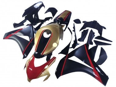 2008-2011 Gold Red Glossy Black Honda CBR1000RR Motorcycle Fairings UK Stores