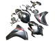 2008-2011 Matte Black Red Fireblade Honda CBR1000RR Motorcycle Fairings UK Stores