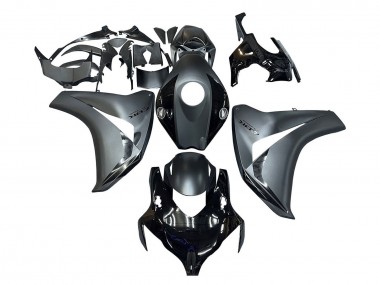 2008-2011 Grey Glossy Black Honda CBR1000RR Motorcycle Fairings UK Stores