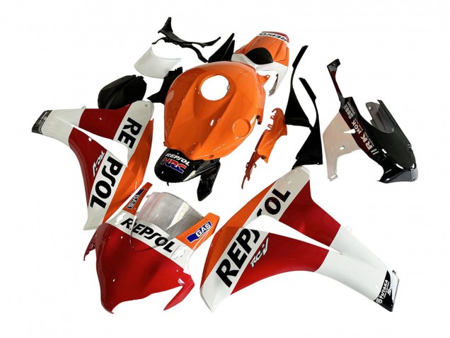 2008-2011 Orange White Red Glossy Black Repsol HRC Honda CBR1000RR Motorcycle Fairing UK Stores