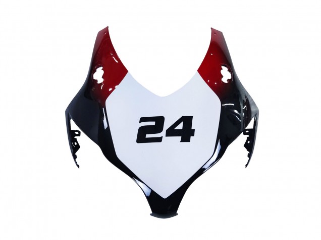 2008-2011 White Red Glossy Black Racing 24 Honda CBR1000RR Motorcycle Fairings UK Stores