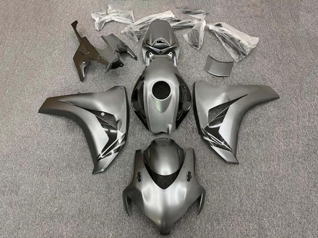 2008-2011 Grey Glossy Black Honda CBR1000RR Motorcycle Fairing UK Stores