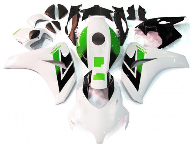 2008-2011 White Green Glossy Black Honda CBR1000RR Motorcycle Fairing UK Stores