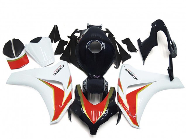 2008-2011 White Red Glossy Black Honda CBR1000RR Motorcycle Fairing UK Stores