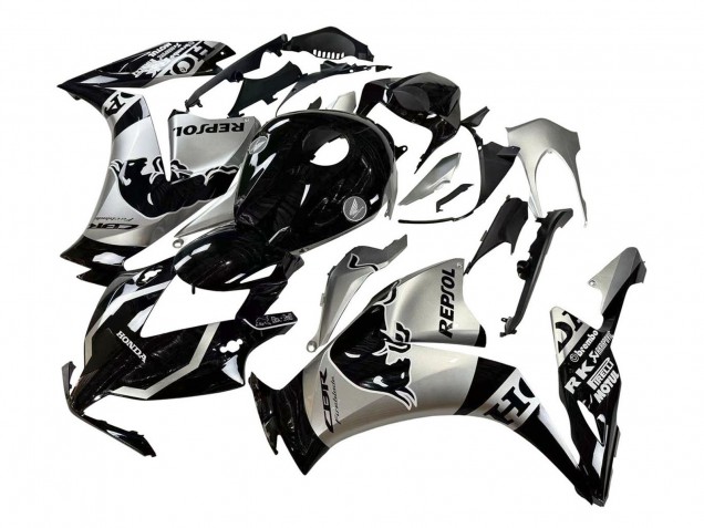 2012-2016 Silver Glossy Black Repsol Red Bull Honda CBR1000RR Motorcycle Fairings UK Stores