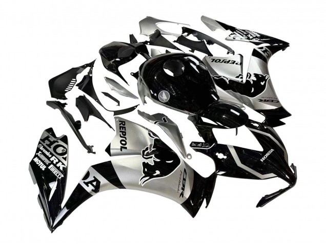 2012-2016 Silver Glossy Black Repsol Red Bull Honda CBR1000RR Motorcycle Fairings UK Stores