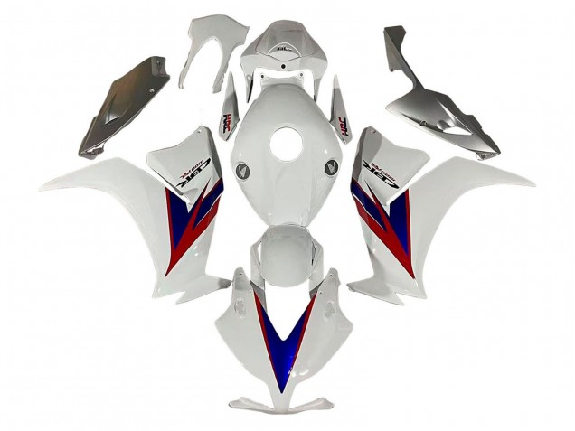2012-2016 White Red Blue HRC Honda CBR1000RR Motorcycle Fairings UK Stores