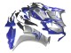 2012-2016 Silver Blue HRC Honda CBR1000RR Motorcycle Fairings UK Stores
