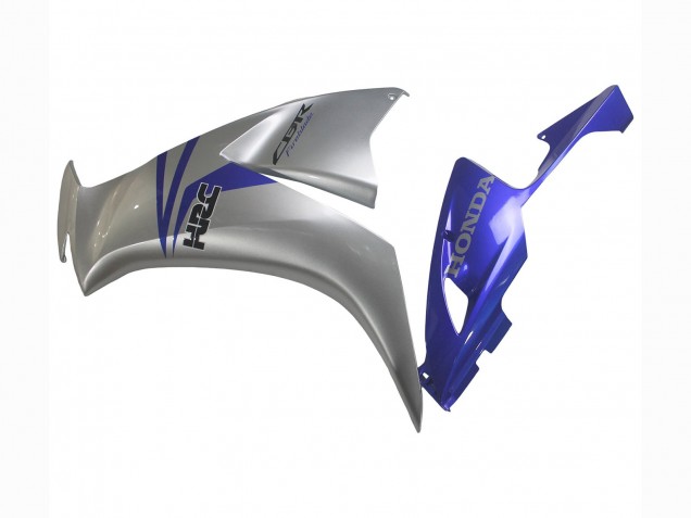 2012-2016 Silver Blue HRC Honda CBR1000RR Motorcycle Fairings UK Stores