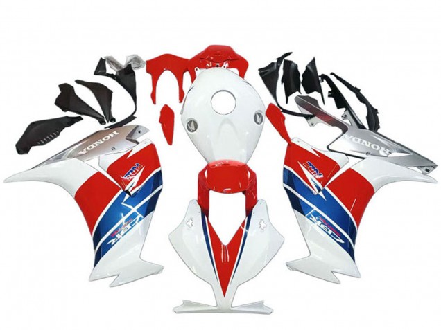 2012-2016 White Silver Blue Red Honda CBR1000RR Motorcycle Fairings UK Stores