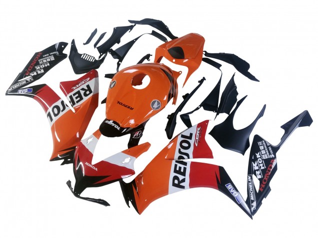 2012-2016 Orange White Red Repsol Honda CBR1000RR Motorcycle Fairings UK Stores