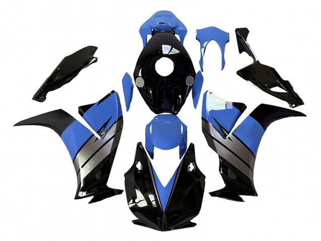 2012-2016 Light Blue Silver Glossy Black Honda CBR1000RR Motorcycle Fairings UK Stores