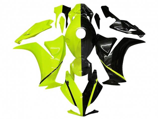 2012-2016 Fluorescent Green Glossy Black Honda CBR1000RR Motorcycle Fairing UK Stores