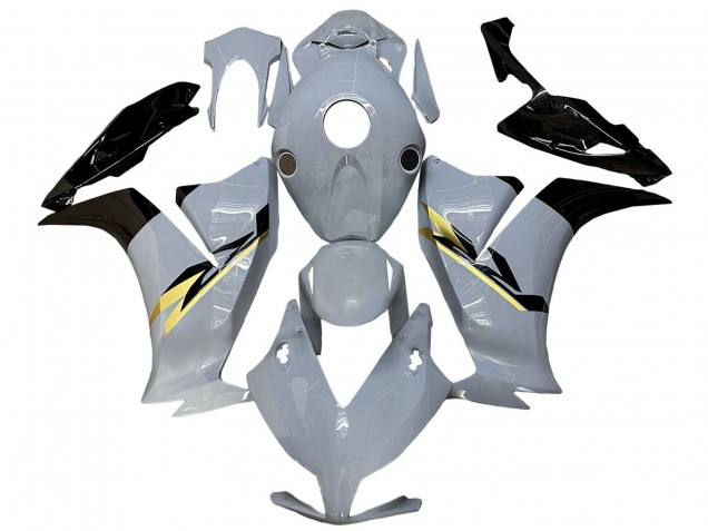 2012-2016 Nardo Grey Gold Glossy Black Honda CBR1000RR Motorcycle Fairings UK Stores