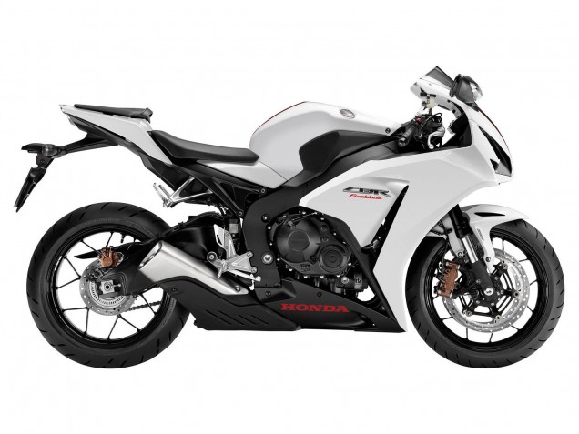 2012-2016 White Matte Black Honda CBR1000RR Motorcycle Fairings UK Stores