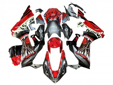 2017-2024 Red Grey Black Monster Shark Honda CBR1000RR Motorcycle Fairings UK Stores