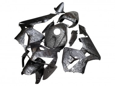2005-2006 Black Forged Carbon Fiber Honda CBR600RR Motorcycle Fairings UK Stores
