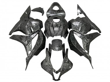 2009-2012 Black Forged Carbon Fiber Honda CBR600RR Motorcycle Fairings UK Stores