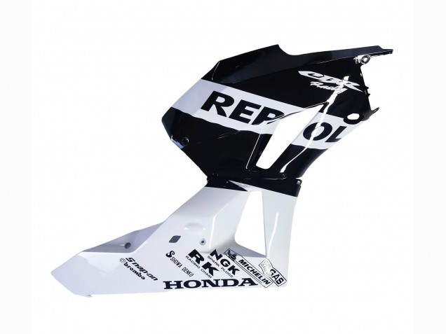 2013-2026 White Glossy Black Repsol Honda CBR600RR Motorcycle Fairings UK Stores