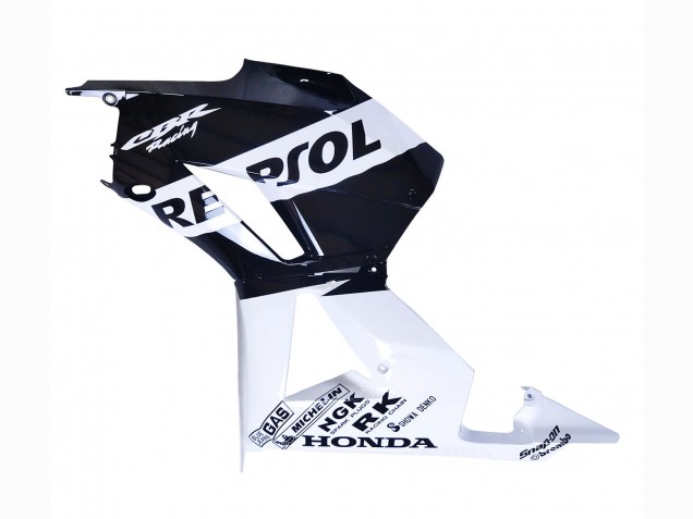 2013-2026 White Glossy Black Repsol Honda CBR600RR Motorcycle Fairings UK Stores