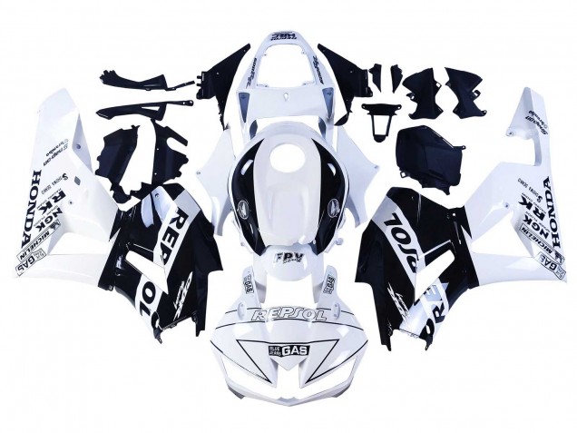 2013-2026 White Glossy Black Repsol Honda CBR600RR Motorcycle Fairings UK Stores