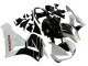 2013-2026 White Glossy Black Honda CBR600RR Motorcycle Fairing Kits UK Stores