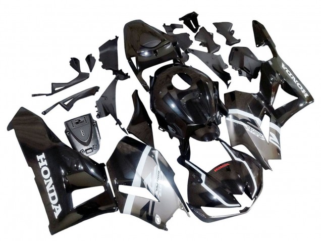 2013-2026 Silver Glossy Black Honda CBR600RR Motorcycle Fairings UK Stores