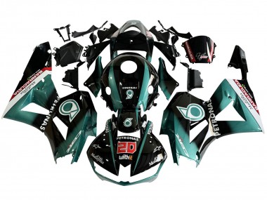 2013-2026 Teal Blue Glossy Black Petronas 20 Honda CBR600RR Motorcycle Fairing UK Stores