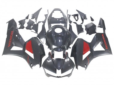 2013-2023 Black Carbon Fiber Red Honda CBR600RR Motorcycle Fairings UK Stores